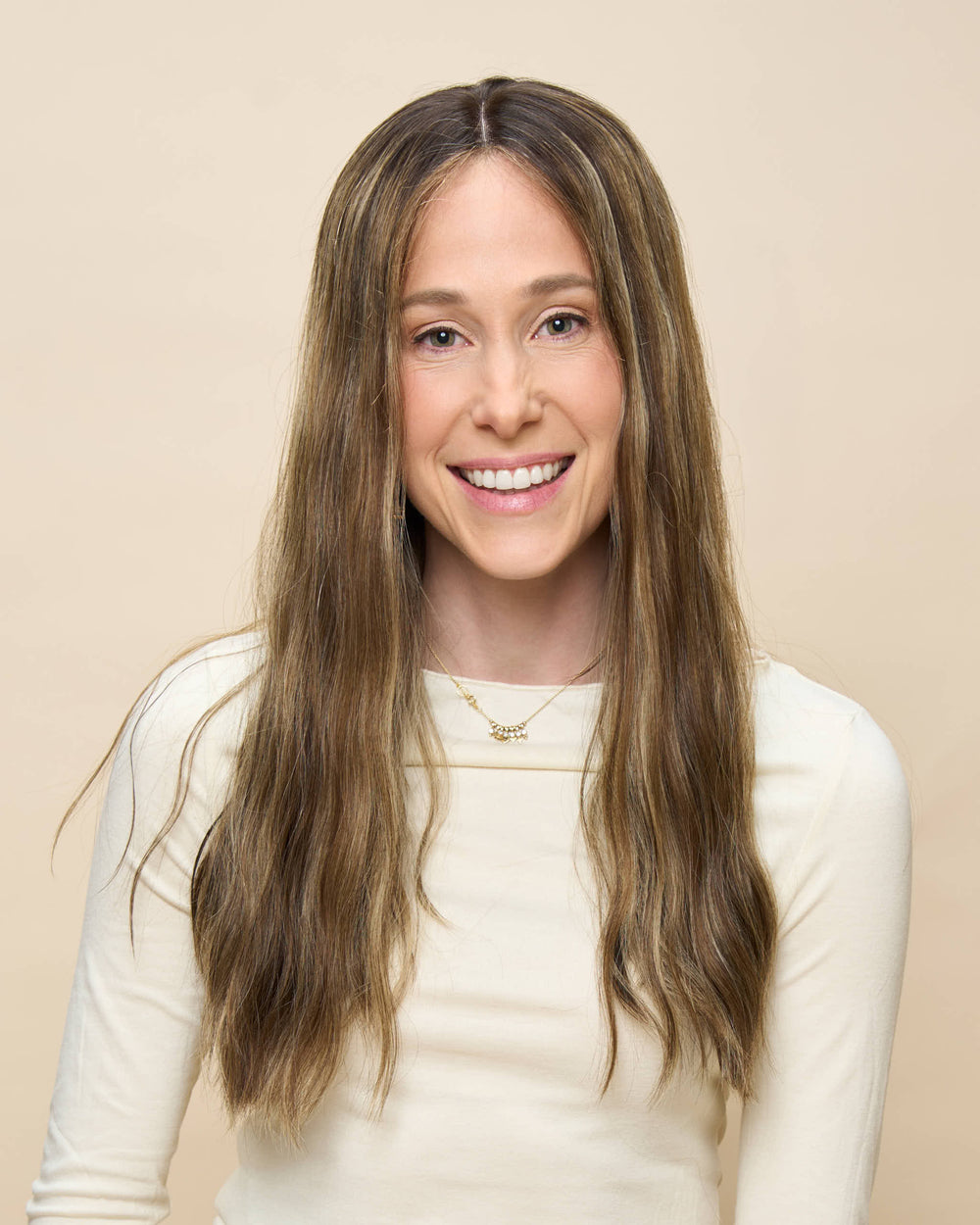 Ashy Dark Blonde 20" straight wig