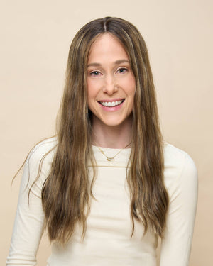 Ashy Dark Blonde 20" straight wig